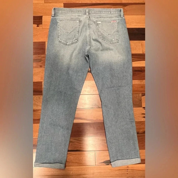 HUDSON | ladies Krista straight crop jeans with rolled cuff. Size: 32. - Picture 15 of 15